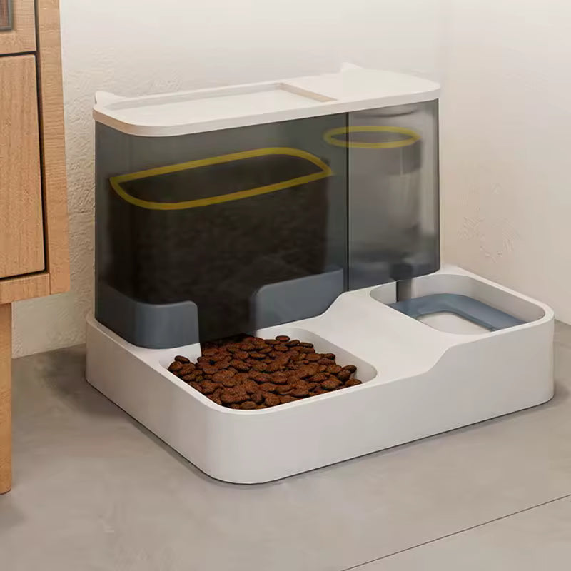 All-in-One Automatic Cat Feeder and Water Dispenser