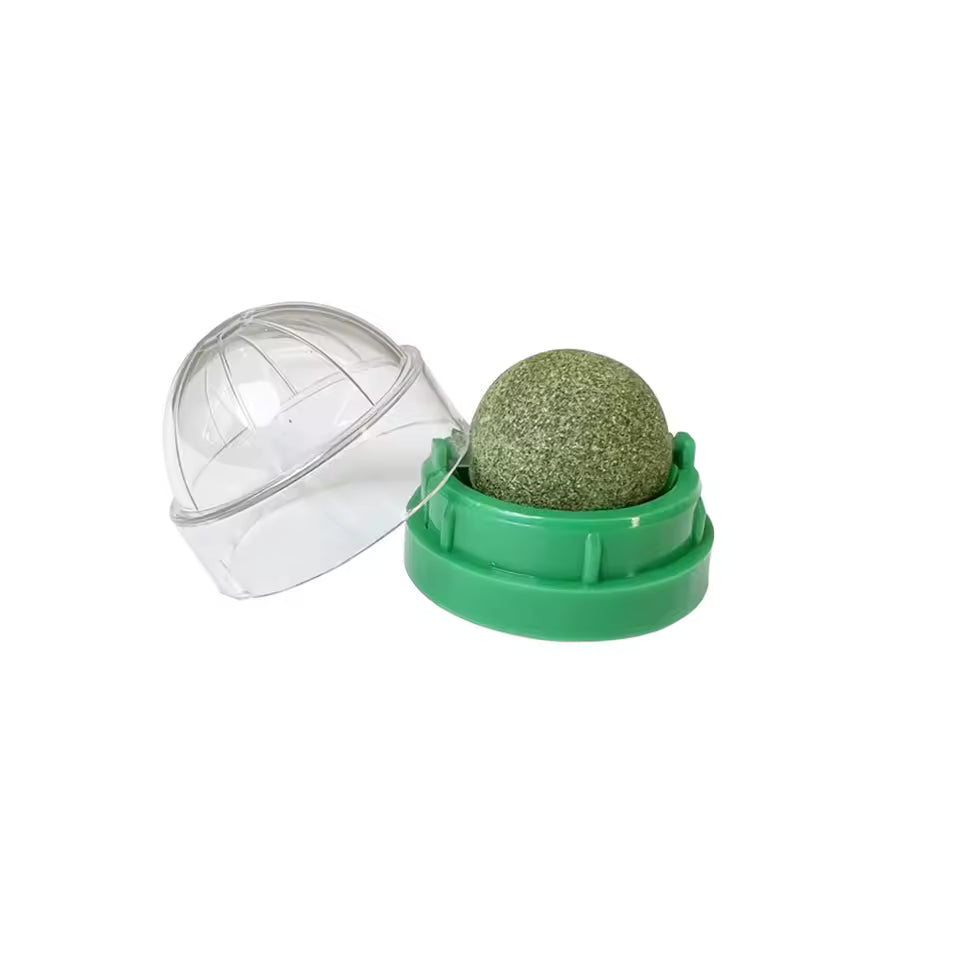 Natural grass balls for cats