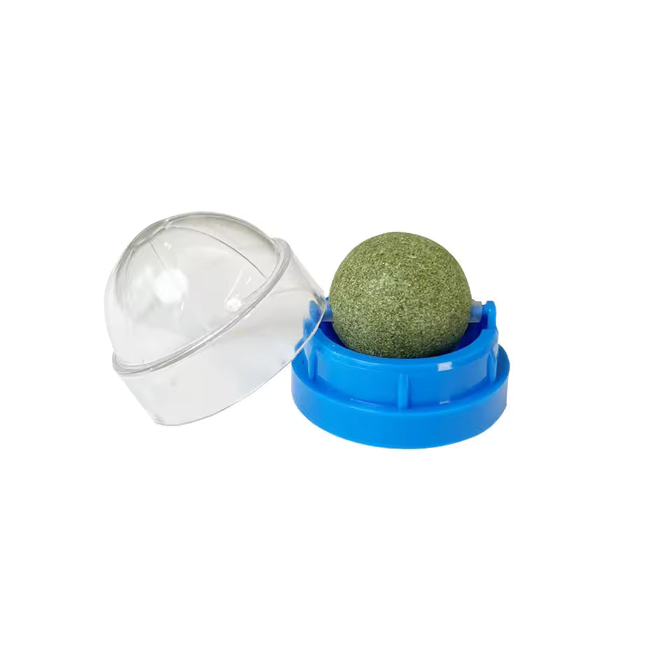 Natural grass balls for cats